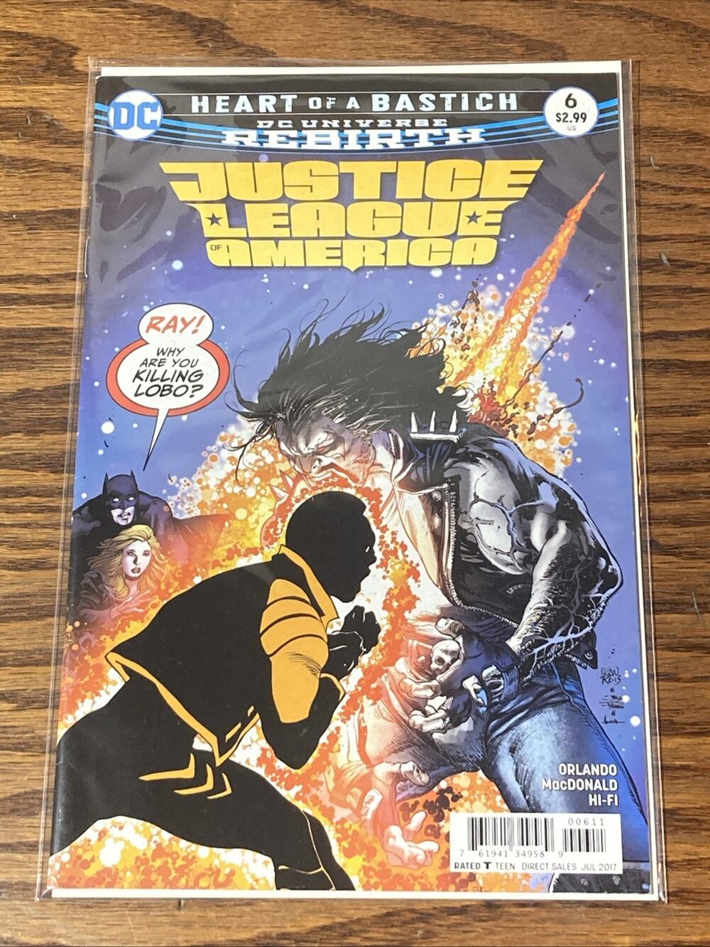 Justice League of America 6 DC Rebirth July 2017
